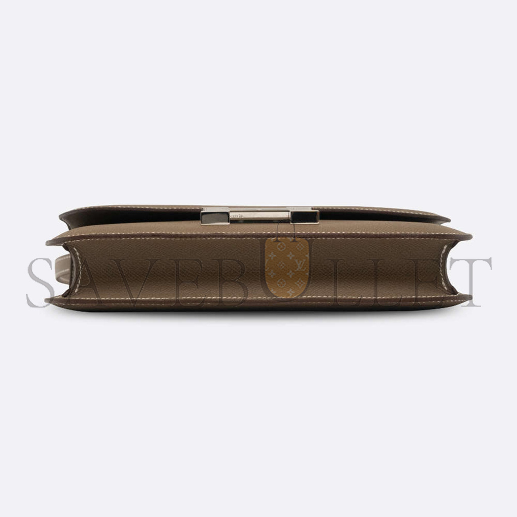 H**mes master constance elan long etoupe epsom h083918epss(24*12*4cm)